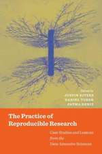 The Practice of Reproducible Research – Case Studies and Lessons from the Data–Intensive Sciences