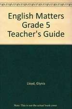 English Matters Grade 5 Teacher's Guide