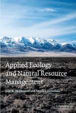 Applied Ecology and Natural Resource Management