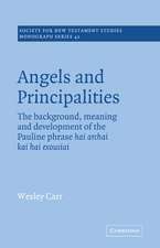 Angels and Principalities: The Background, Meaning and Development of the Pauline Phrase hai archai kai hai exousiai