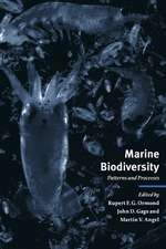 Marine Biodiversity: Patterns and Processes