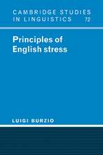 Principles of English Stress