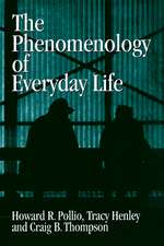 The Phenomenology of Everyday Life: Empirical Investigations of Human Experience