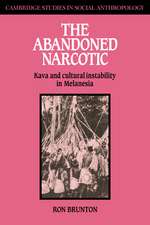 The Abandoned Narcotic: Kava and Cultural Instability in Melanesia