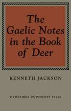 The Gaelic Notes in the Book of Deer