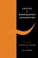 Social and Demographic Accounting