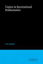 Topics in Recreational Mathematics