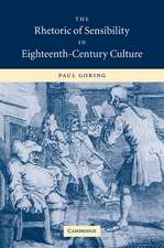 The Rhetoric of Sensibility in Eighteenth-Century Culture