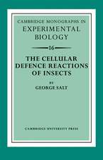 The Cellular Defence Reactions of Insects