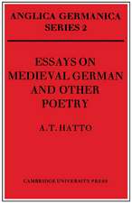 Essays on Medieval German and Other Poetry