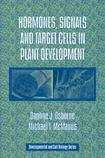 Hormones, Signals and Target Cells in Plant Development