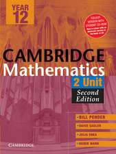 Cambridge 2 Unit Mathematics Year 12 2ed Colour Version with Student CD-Rom