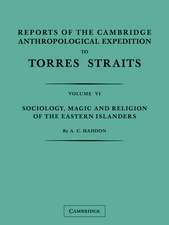 Reports of the Cambridge Anthropological Expedition to Torres Straits: Volume 6, Sociology, Magic and Religion of the Eastern Islanders