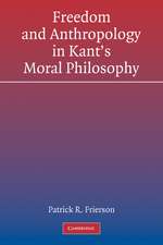 Freedom and Anthropology in Kant's Moral Philosophy