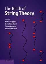 The Birth of String Theory