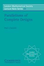 Parallelisms of Complete Designs