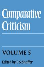 Comparative Criticism