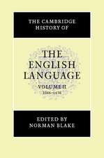 The Cambridge History of the English Language