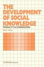 The Development of Social Knowledge