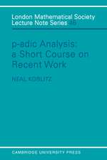 P-adic Analysis: A Short Course on Recent Work