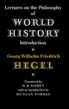 Lectures on the Philosophy of World History