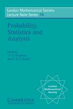 Probability, Statistics and Analysis