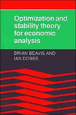 Optimization and Stability Theory for Economic Analysis