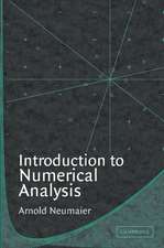 Introduction to Numerical Analysis