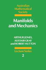 Manifolds and Mechanics