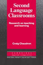 Second Language Classrooms