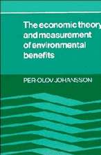 The Economic Theory and Measurement of Environmental Benefits