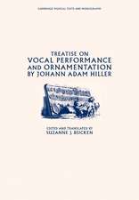 Treatise on Vocal Performance and Ornamentation by Johann Adam Hiller