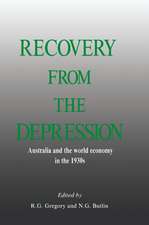 Recovery from the Depression: Australia and the World Economy in the 1930s