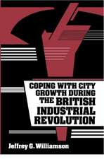 Coping with City Growth during the British Industrial Revolution