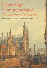 Cambridge Commemorated: An Anthology of University Life