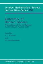 Geometry of Banach Spaces: Proceedings of the Conference Held in Strobl, Austria 1989