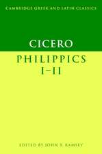 Cicero: Philippics I-II