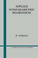 Applied Nonparametric Regression