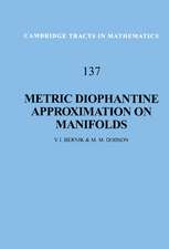 Metric Diophantine Approximation on Manifolds