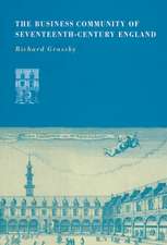 The Business Community of Seventeenth-Century England