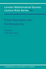 Finite Geometry and Combinatorics