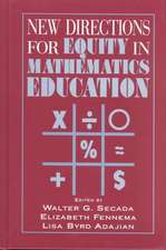 New Directions for Equity in Mathematics Education