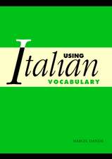 Using Italian Vocabulary