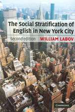 The Social Stratification of English in New York City