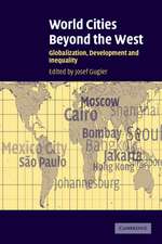 World Cities beyond the West: Globalization, Development and Inequality