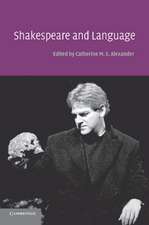 Shakespeare and Language