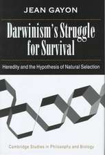 Darwinism's Struggle for Survival: Heredity and the Hypothesis of Natural Selection