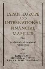 Japan, Europe, and International Financial Markets: Analytical and Empirical Perspectives