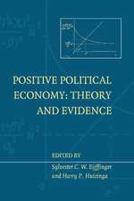 Positive Political Economy