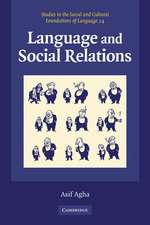 Language and Social Relations